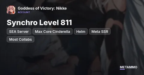 SEA Server | Synchro Level 811 | Max Core Cinderella | Helm | Meta SSR | Most Collabs