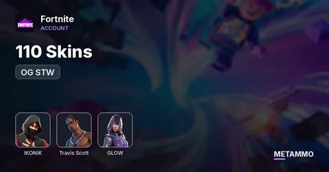 110 Skins | OG STW | IKONIK | Travis Scott | Glow