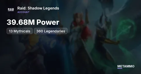 39.68M Power | 13 Mythicals | 360 Legendaries