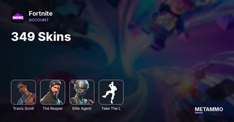 349 Skins | Travis Scott | The Reaper | Elite Agent | Take The L