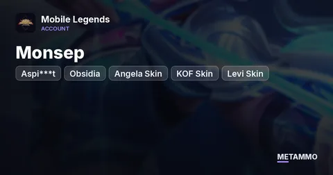 Monsep | Aspi***t | Obsidia | Angela Skin | KOF Skin | Levi Skin | Gojo Skin