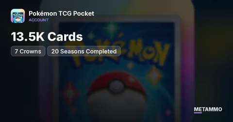 13.5K Cards | 7 Crowns | 20 Seasons Completed