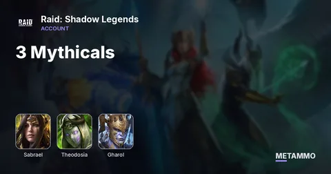 3 Mythicals | Sabrael, Theodosia, Gharol