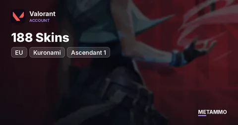 [EU] Kuronami | 188 Skins | Ascendant 1