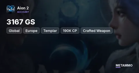 Templar | 3167 GS | 190K CP | Crafted Weapon + Accessories | Genus 10 | Global EU Israphel Asmodian