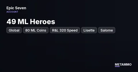 Global | 49 ML Heroes | 80 ML Coins | R&L 320 Speed | Lisette, Salome, Diene | Frieren + CZN Collabs