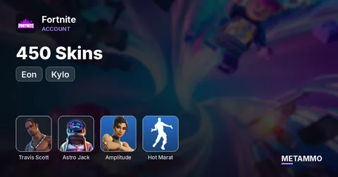 450 Skins | Travis Scott | Eon | Astro Jack | Hot Marat | Amplitude | Kylo