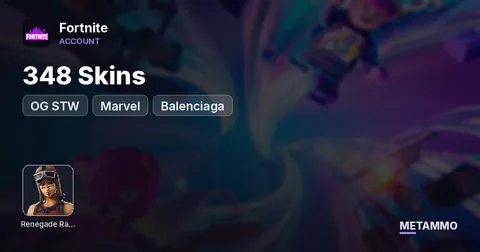 348 Skins | OG STW | Marvel | Balenciaga | Renegade Raider