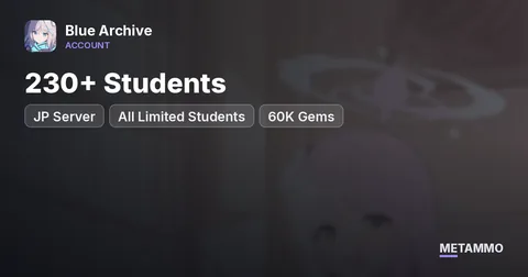 JP Server | 230+ Students | All Limited Students | 60K Gems