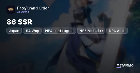 JP 86 SSR | 114 Wnp | NP4 Lord Logres | NP5 Melsuine | NP3 Aesc | Full 2026 Summer SSRs | 6 Billion QP