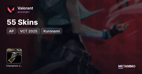 [AP] Champions 2025 | VCT 2025 | Kuronami | 55 Skins