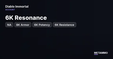 NA Region | 6K Resonance | 8K Armor | 6K Potency | 6K Resistance