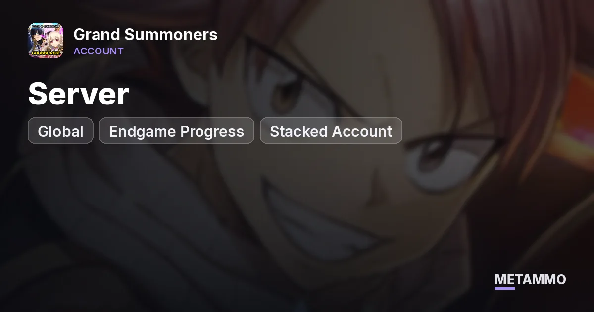 Global Server | Endgame Progress | Stacked Account - Grand Summoners account summary