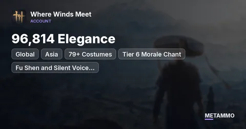 96,814 Elegance | 79+ Costumes | Tier 6 Morale Chant | Fu Shen and Silent Voice Series | Global/Asia