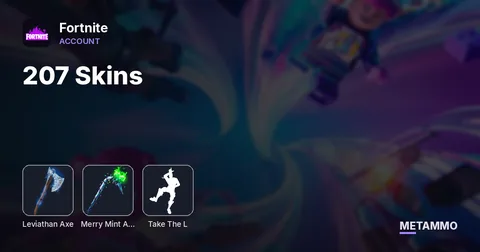 207 Skins | Leviathan Axe | Merry Mint Axe | Take The L
