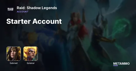 Sabrael, Solanar | Starter Account