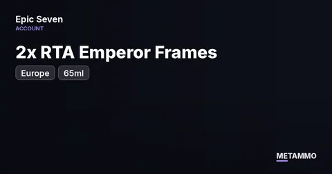EU Server | 2x RTA Emperor Frames | 65ml