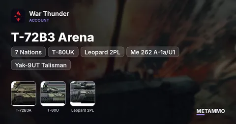 7 Nations | T-72B3 Arena, T-80UK, Leopard 2PL, Me 262 A-1a/U1 | Yak-9UT Talisman, IL-2, Mosquito Premiums