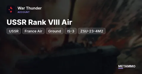 USSR Rank VIII Air | USSR + France Air + Ground | IS-3, ZSU-23-4M2, T-44-100, F8F-1B