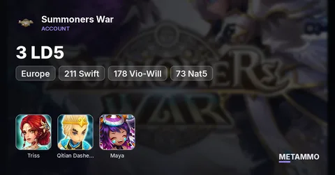 EU | 3 LD5 | Triss of Darkness, Qitian Dasheng, Maya | +211 Swift | +178 Vio-Will | 73 Nat5