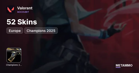 [EU] Champions 2025 | 52 Skins
