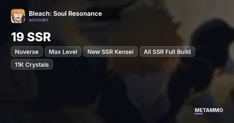 Nuverse | Max Level | 19 SSR | New SSR Kensei | All SSR Full Build | 11K Crystals