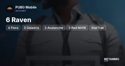 6 Raven | 4 Flora | 3 Galadria | 3 Avalanche | 3 Red M416 + StatTrak | 76 Collections | 100+ Mythic