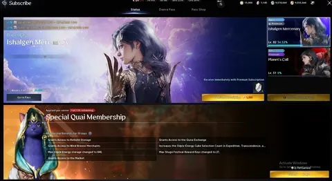 Sorcerer | 2363 GS | 126.8K CP | Female Character | 2 Alts Included | Global Asia Region - Aion 2 account screenshot 3