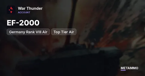 Germany Rank VIII Air | EF-2000 | Top Tier Air