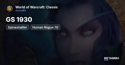 Spineshatter - Human Rogue 70 ■ GS 1930