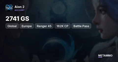 Ranger 45 | 2741 GS | 162K CP | Battle Pass + Membership | Resources Worth 40-50M | Global EU Bakarma Elyos