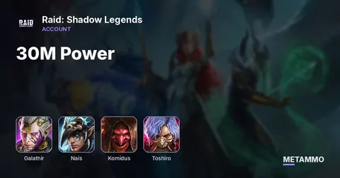 30M Power | Galathir | Nais | Komidus | Toshiro