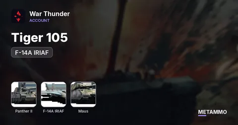 Top Tier Units | Tiger 105, Panther II, F-14A IRIAF, Maus | Removed Rare Vehicles | Talisman