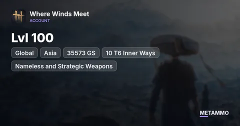 Global/Asia | Lvl 100 | 35573 GS | 10 T6 Inner Ways | Nameless and Strategic Weapons | Pity 51