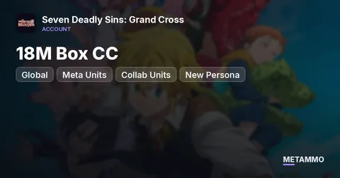 Global Server | 18M Box CC | Meta Units | Collab Units | New Persona