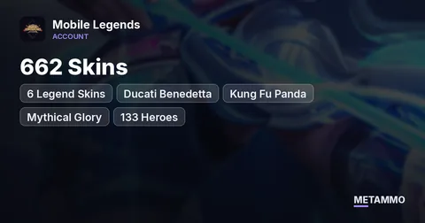 662 Skins | 6 Legend Skins | Ducati Benedetta | Kung Fu Panda | Mythical Glory | 133 Heroes