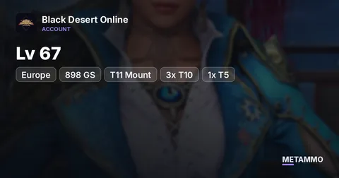 EU Lv 67 | 898 GS | T11 Mount + 3x T10 | 1x T5 + 6x T4 Pets | 68 Storage + 28 Market Maids | Krogdalo Sanctuary