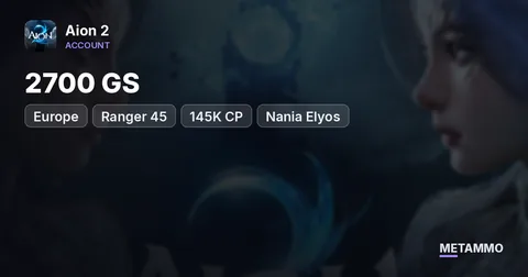 Ranger 45 | 2700 GS | 145K CP | EU Nania Elyos