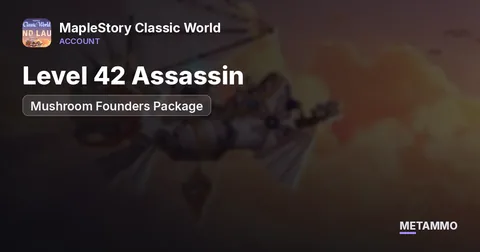 Mushroom Founders Package | Level 42 Assassin | Level 42 Bandit