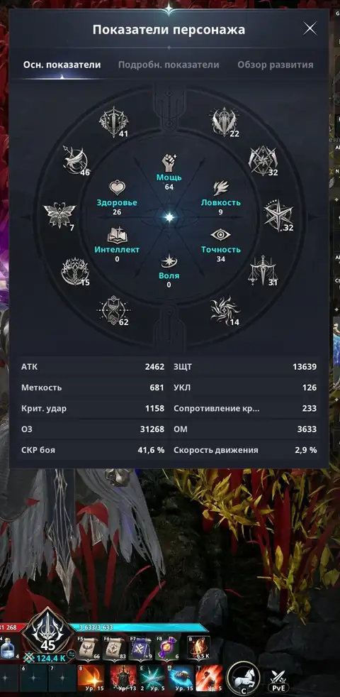 Gladiator | 2560 GS | 124K CP | 70 Weapon +17 | All Abyss Feathers | Genus 10 | Global EU Tassin Asmodian - Aion 2 account screenshot 2