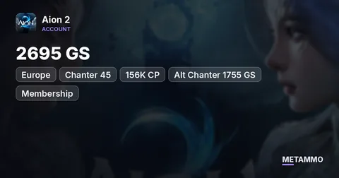 Chanter 45 | 2695 GS | 156K CP | Alt Chanter 1755 GS | Membership | Battle Pass | EU Zikel Asmodian