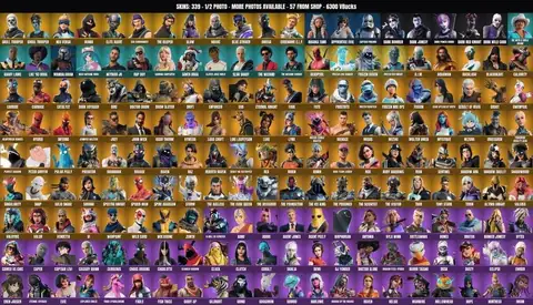 339 Skins | IKONIK | The Reaper | Elite Agent | Glow | Merry Mint Axe - Fortnite account screenshot 1