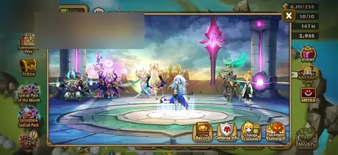 GLOBAL | G2 | VELASKA, RADGOLL, MAYA, TRINITY, QITIAN, OBERON, DARK GANDALF, JADUEL - Summoners War account screenshot 1