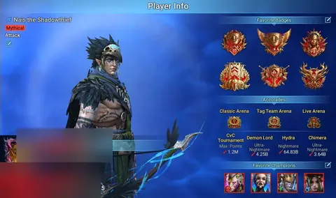 55M Power | 20 Mythical | Classic Arena #40 | and more - Raid: Shadow Legends account screenshot 1