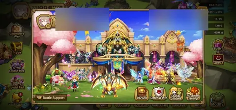 Global | 9 LD5 | Zerath+ Veronica+ Shan+ Cadiz+ Light Hwa+ Jaara+ Celia+ Bella+ Craig | 225 Swift | 500+ 6stars - Summoners War account screenshot 1