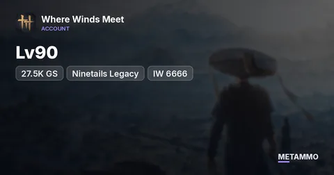 Lv90 | 27.5K GS | Ninetails Legacy | IW 6666