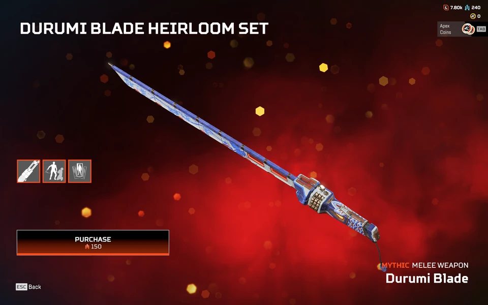 Crypto Durumi Blade heirloom