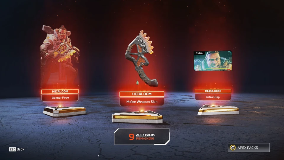 War Club heirloom set