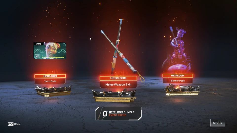 Shock Sticks heirloom set