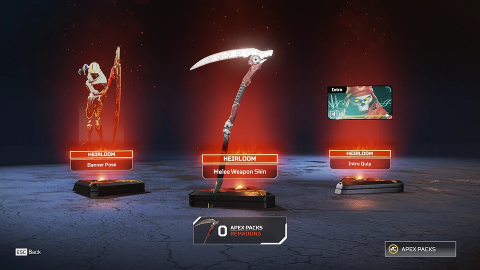 Revenant Dead Man's Curve heirloom